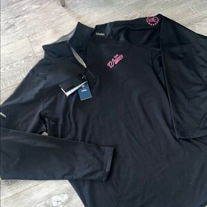 Pink Whitney x Barstool sports Black Q-Zip